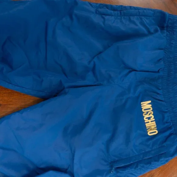 MOSCHINO Nylon Blue Track Pants (Full Tracksuit Available!) - Picture 8 of 8